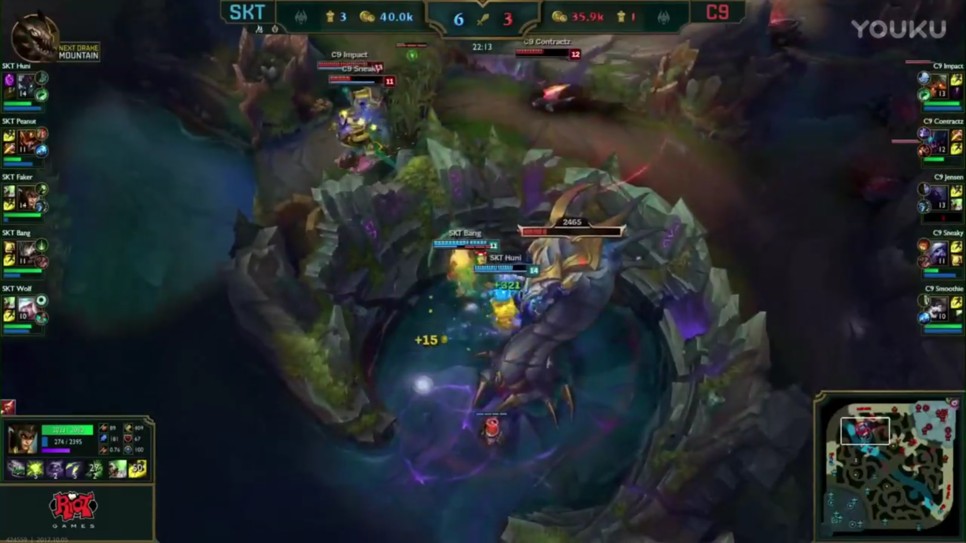 体育赛事直播-FNC翻盘V5，Peanut关键团战开团秒人峡谷大战小组赛，成为赛场最大亮点